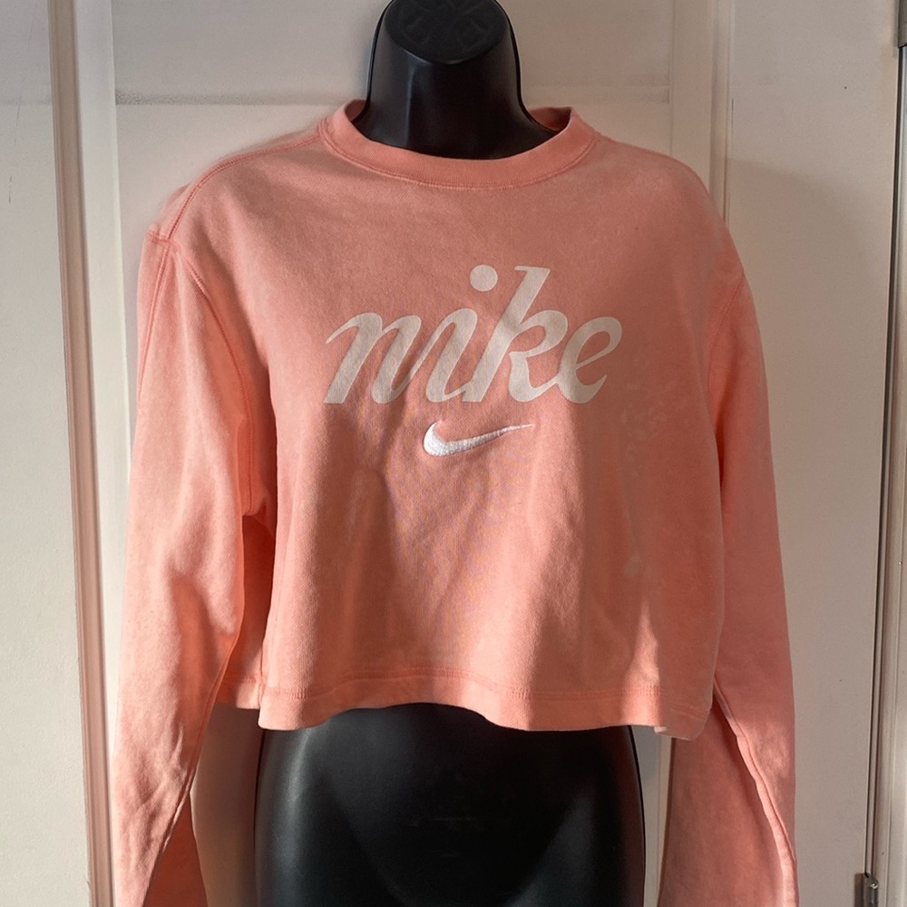 Nike cropped sweater.